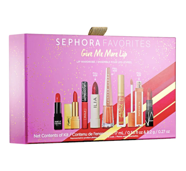 Set son Sephora Favorites Give Me More Lip Lipstick Set