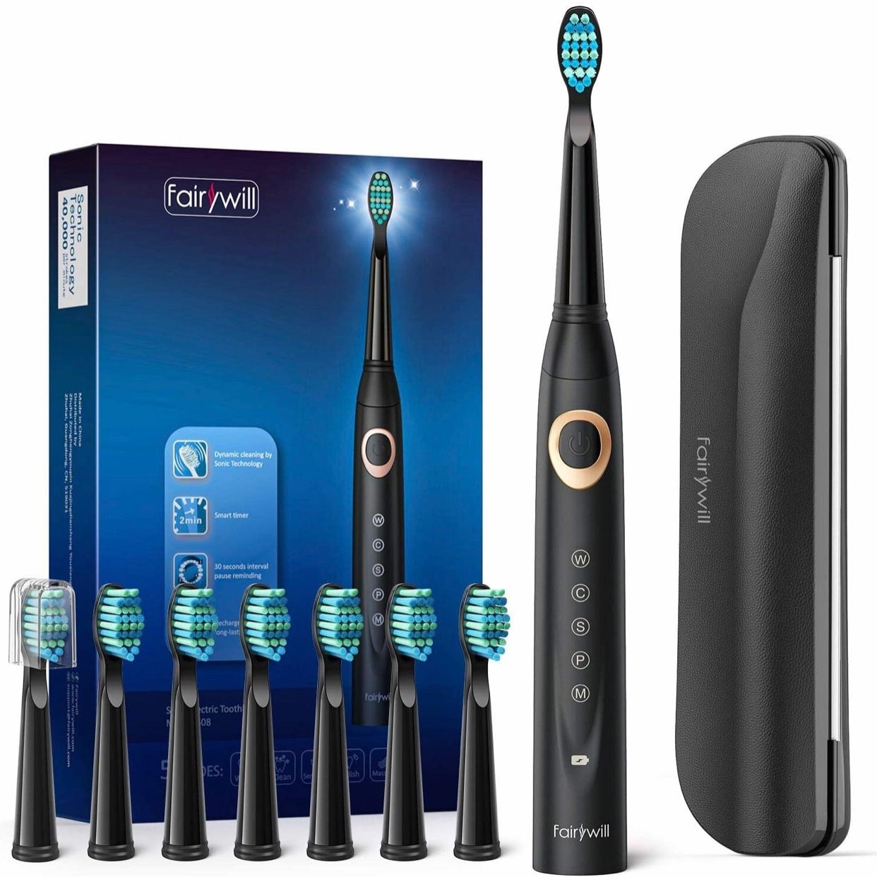 Máy đánh răng Fairywill Sonic Electric Toothbrush for Adults and Kids