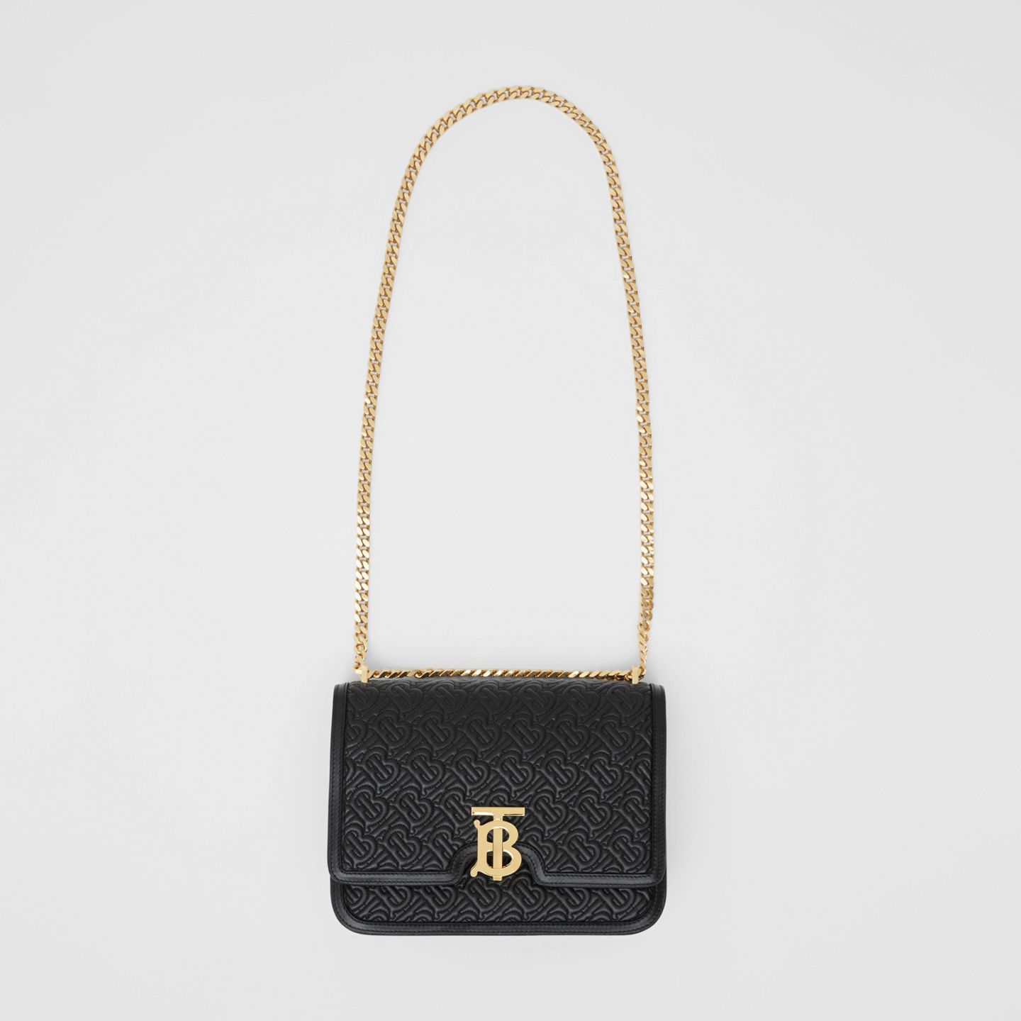 Túi nữ Burberry Medium Quilted Monogram Lambskin TB Bag