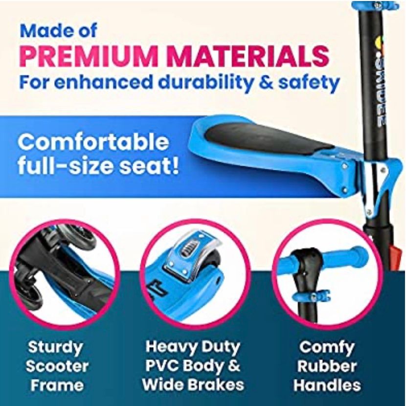 Xe Scooter S SKIDEE for Kids with Foldable and Removable