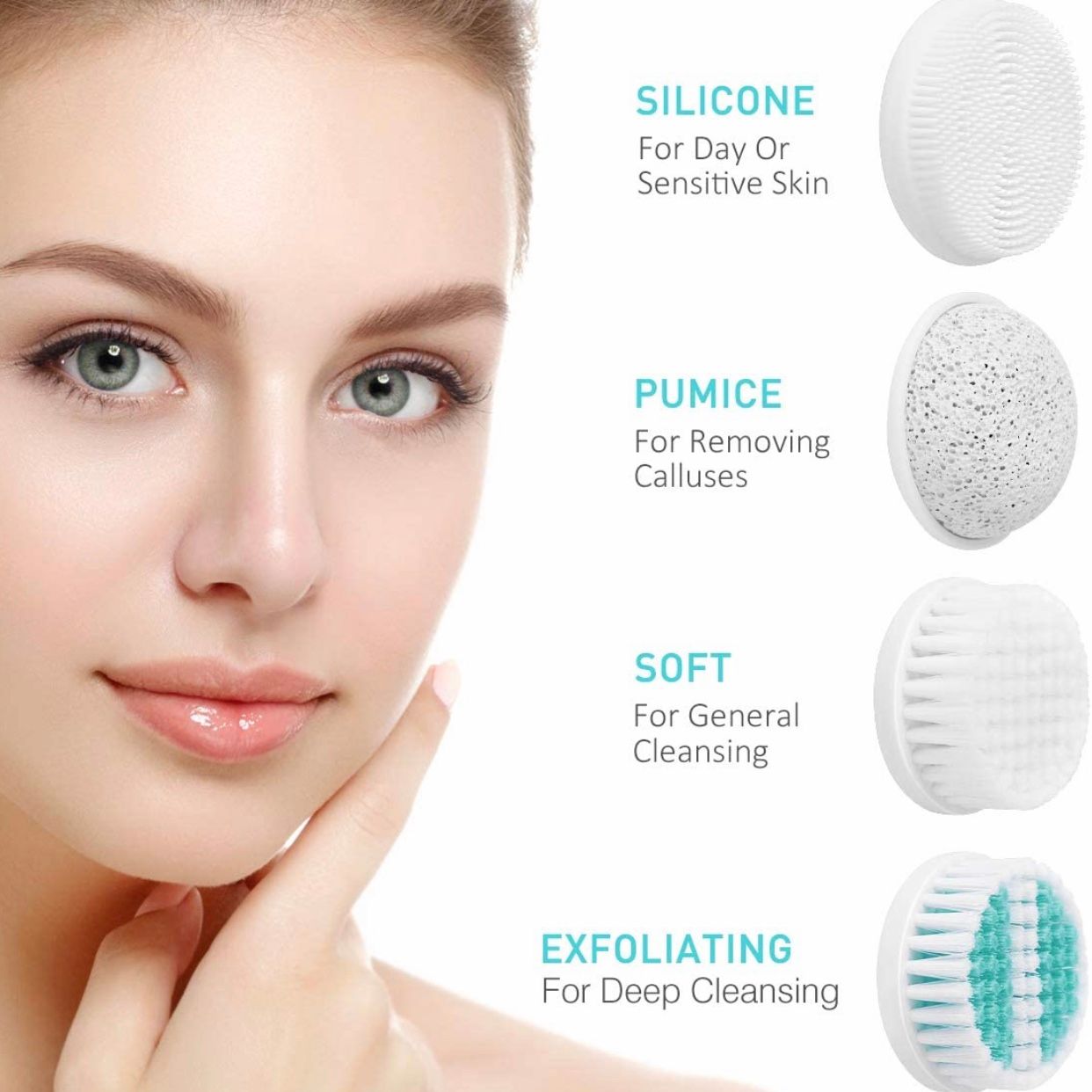 Máy rửa mặt ETEREAUTY Facial Cleansing Brush