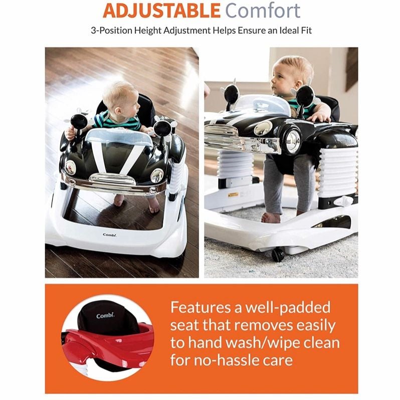 Xe đẩy cho bé Combi Baby Walker and Interactive Mobile