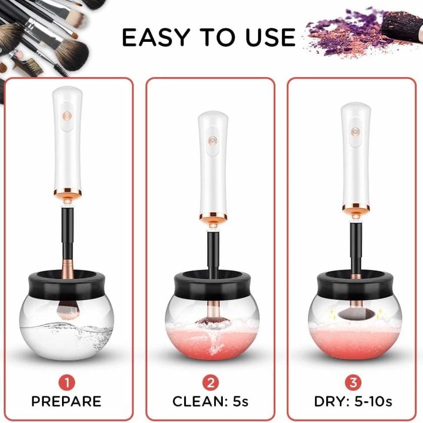 Bộ dụng cụ vệ sinh cọ trang điểm CCHOME Makeup Brush