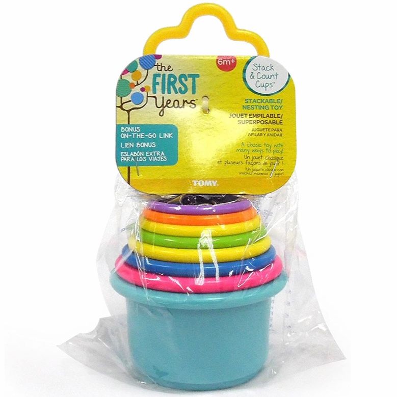 Đồ chơi cho bé The First Years Stack Up Cup Toys
