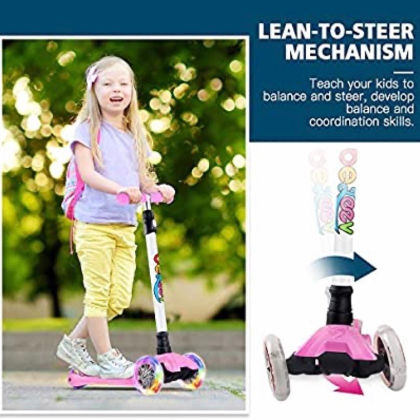 Xe Scooter BELEEV Kick Scooter for Kids 3 Wheel