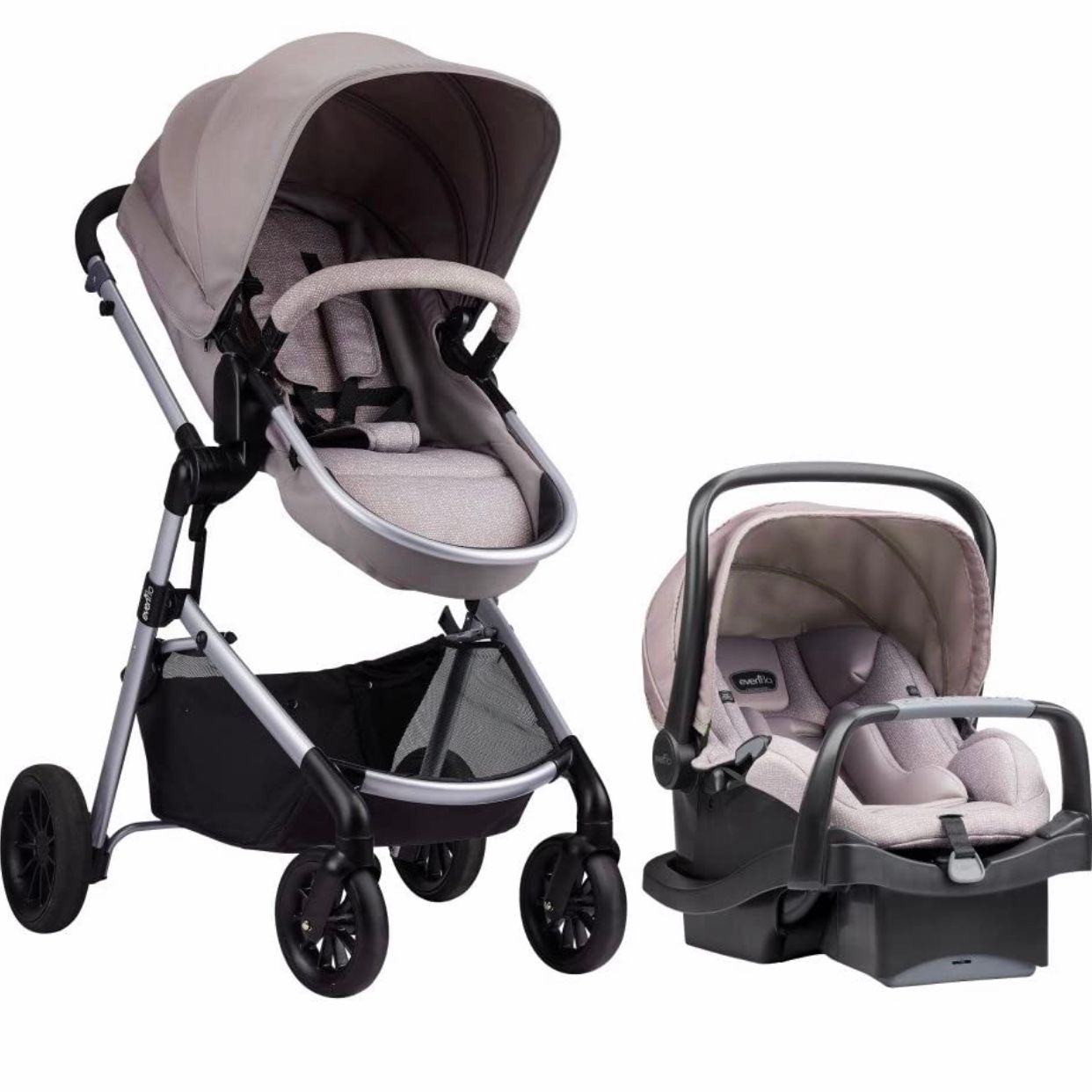 Xe đẩy Evenflo Pivot Modular Travel System
