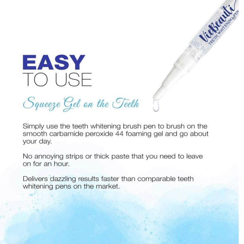 Máy làm trắng răng VieBeauti Teeth Whitening Pen(2 Pcs)