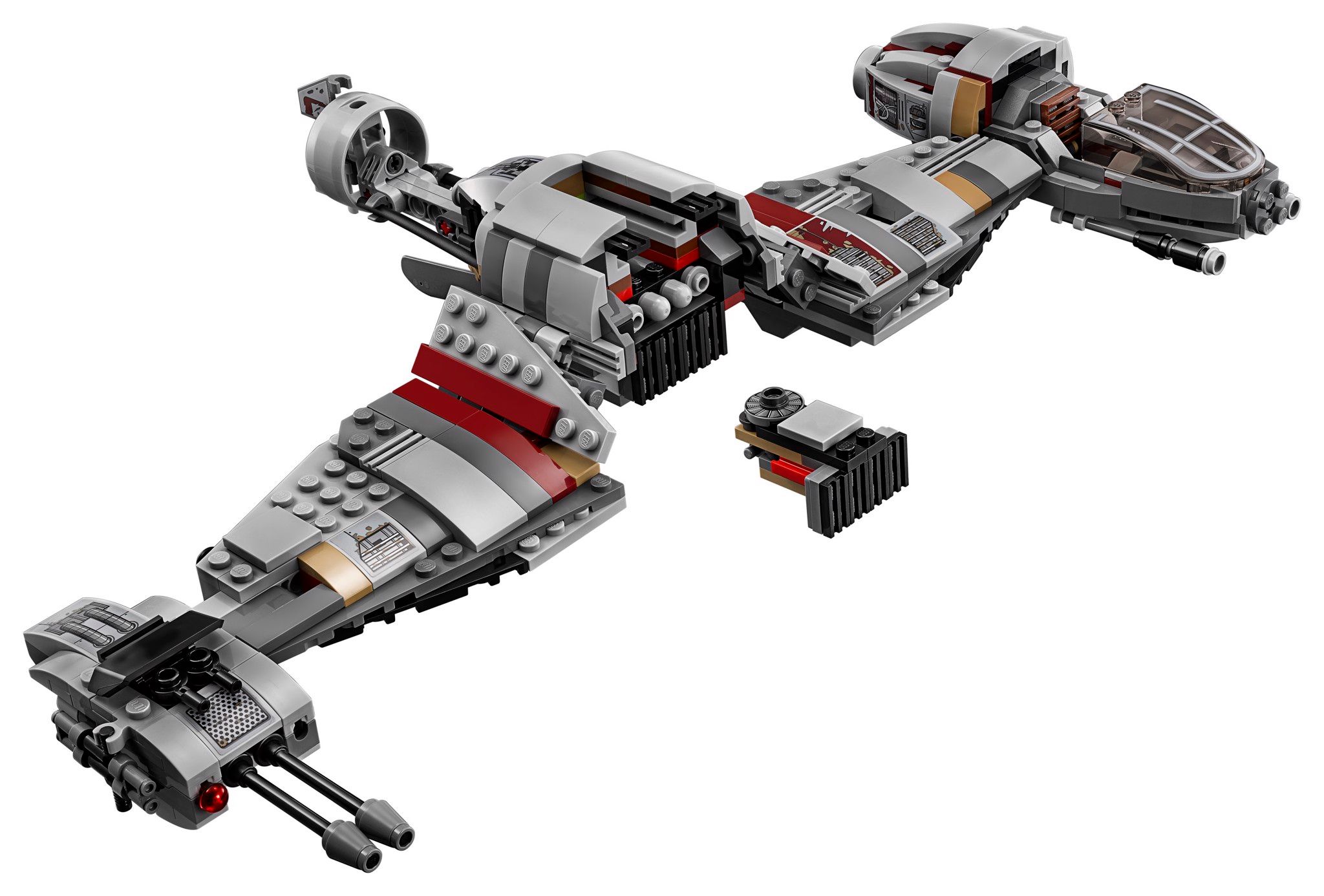 Bộ đồ chơi LEGO Star Wars Defense of Crait