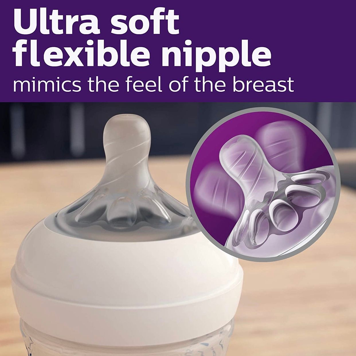 Bình sữa cho bé Philips Avent Natural Baby Bottle