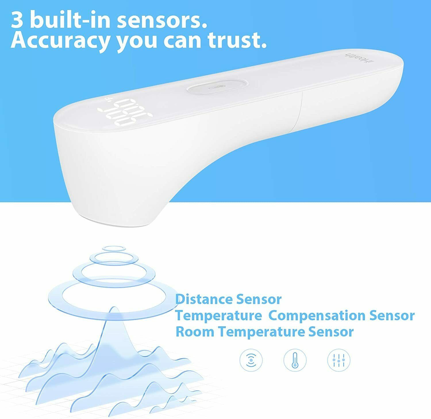 Máy đo thân nhiệt No Touch Forehead Thermometer by iHealth