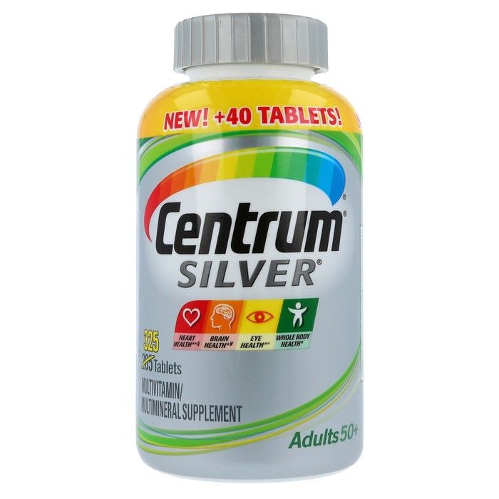 Centrum Silver Adults Dành Cho Người Lớn Trên 50 tuổi