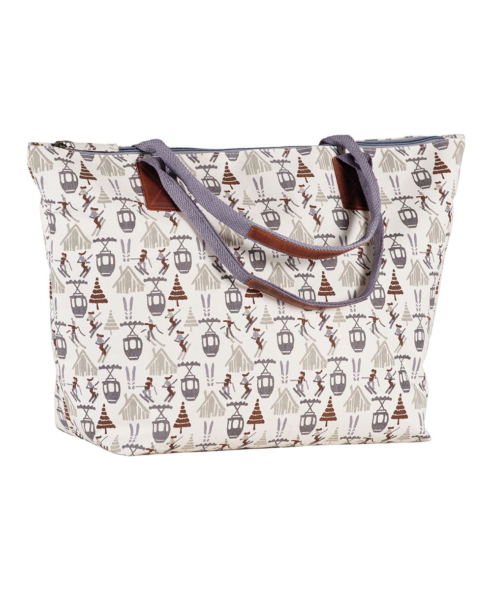 Túi vải Rockflowerpaper Zip-Top Tote