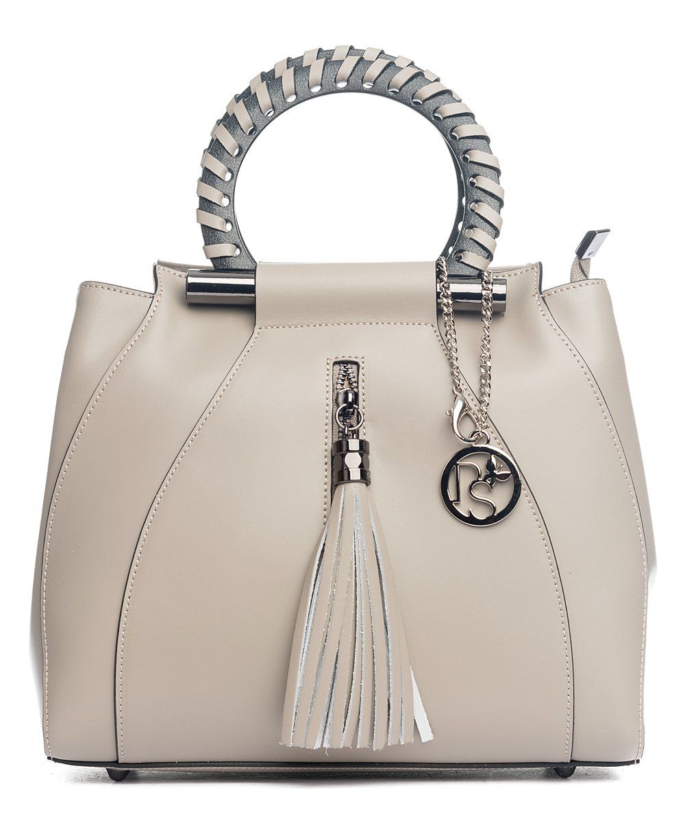 Túi nữ Lucca Baldi Leather Satchel From Italy