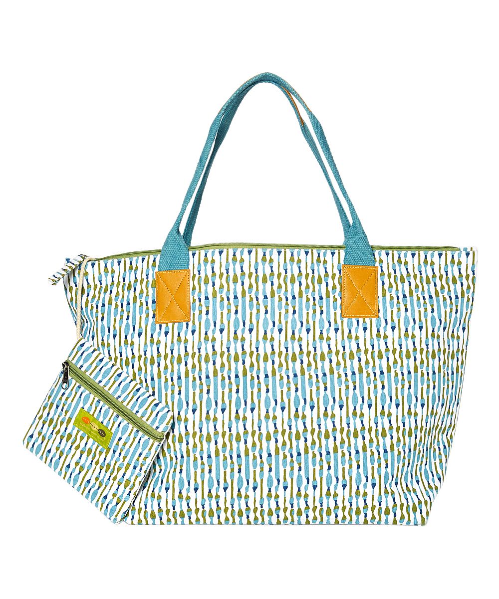 Túi vải Rockflowerpaper Zip-Top Tote