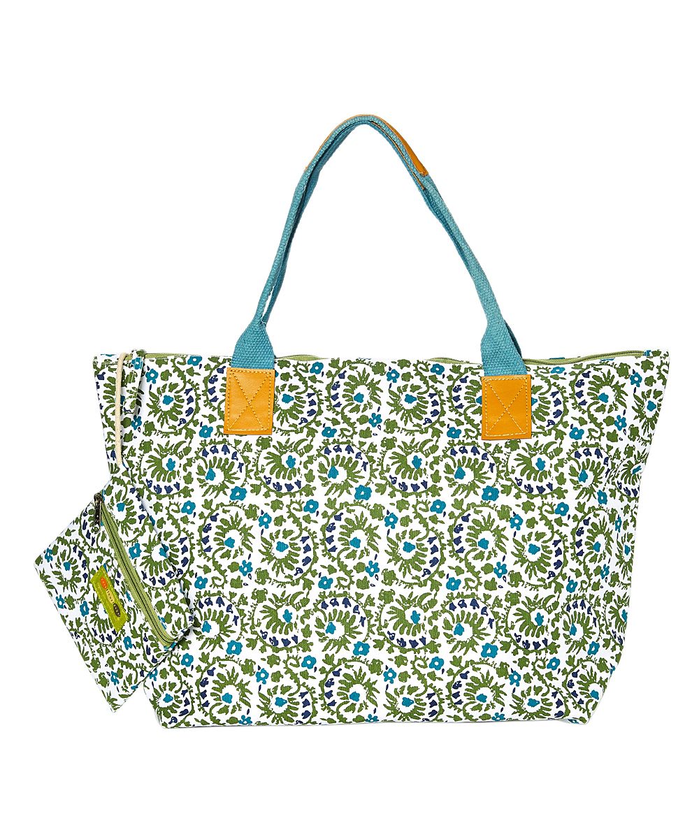 Túi vải Rockflowerpaper Zip-Top Tote