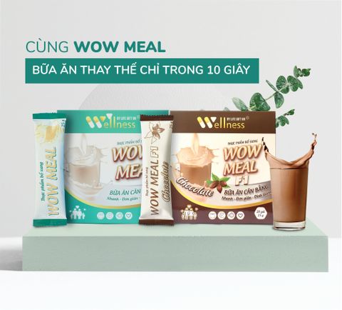  Bữa ăn lành mạnh Wow Meal F1 Chocolate 