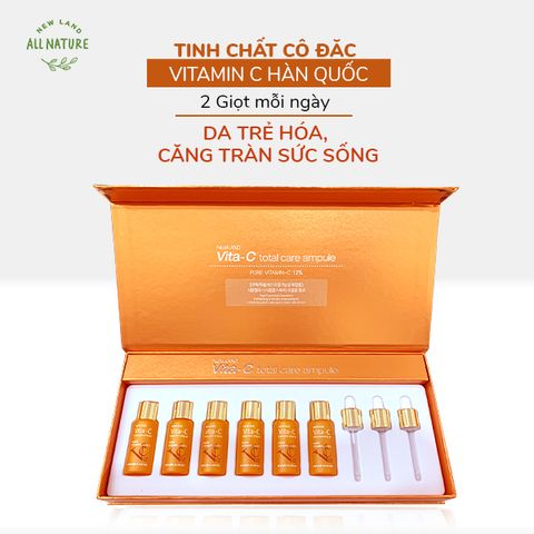  Tinh chất cô đặc dưỡng trắng da Vita-C Total Care Ampoule NewLand 