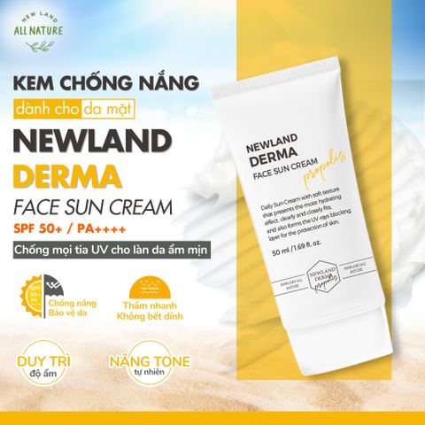  Kem chống nắng dành cho da mặt Derma Face Sun Cream SPF 50+ và PA++++ 