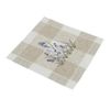 Khăn trải bàn Equilhome (40cmx40cm) khăn lót lọ hoa hình vuông chất liệu sợi tổng hợp, thiết kế tinh tế, đơn giản, chống nhăn, giảm bám bẩn thích hợp dùng cho phòng ăn, phòng khách, các bữa tiệc - EQ1609