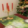 Khăn trải bàn Noel chống nhăn, giảm bám bẩn thích hợp dùng cho phòng ăn, phòng khách, các bữa tiệc - EQ2648