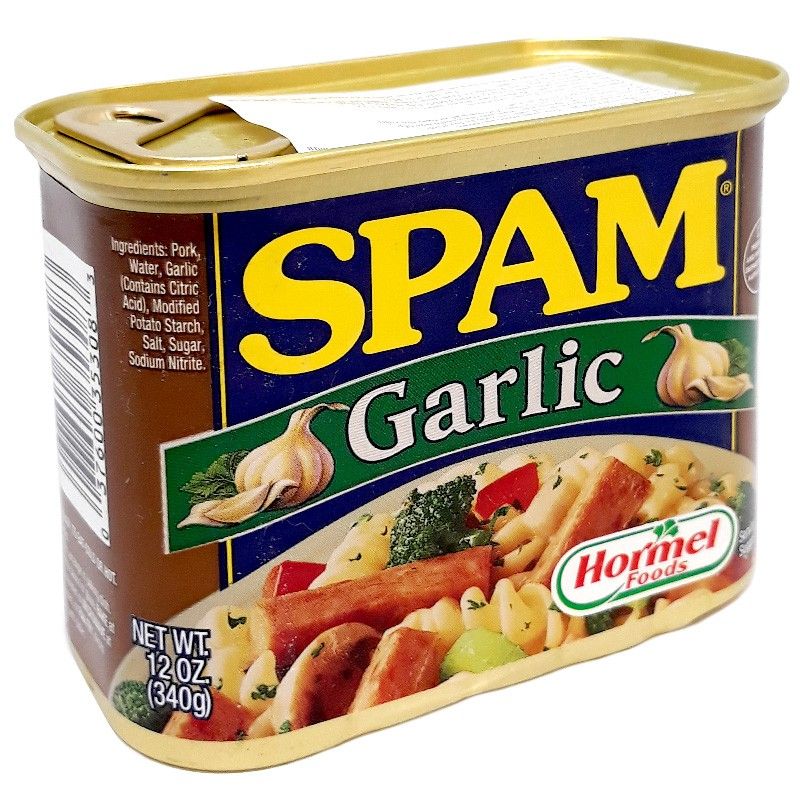 Thịt Hộp Hormel Spam Garlic 340g