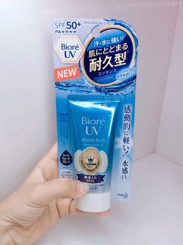  KEM CHỐNG NẮNG BIORE UV AQUA RICH WATERY ESSENCE SPF 50+/ PA++++ 40ML 