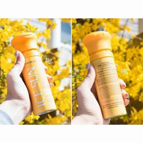  KEM CHỐNG NẮNG NATURE REPUBLIC ICE PUFF SUN SPF50+ PA +++ (FACE) 