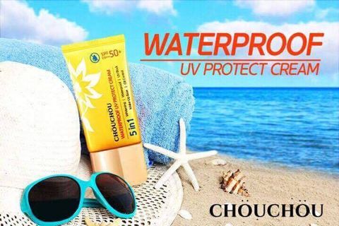  KEM CHỐNG NẮNG CHOU CHOU WATERPROOF UV PROTECT CREAM 