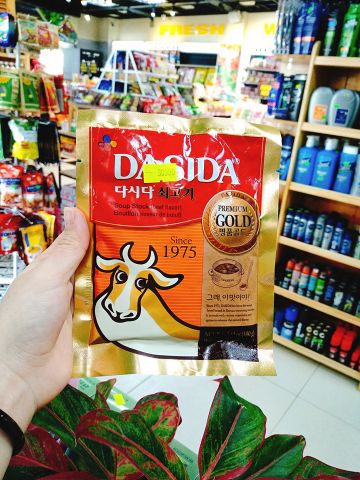  Hạt nêm vị bò Gold (Premium) Dasida CJ (gói 100g) 