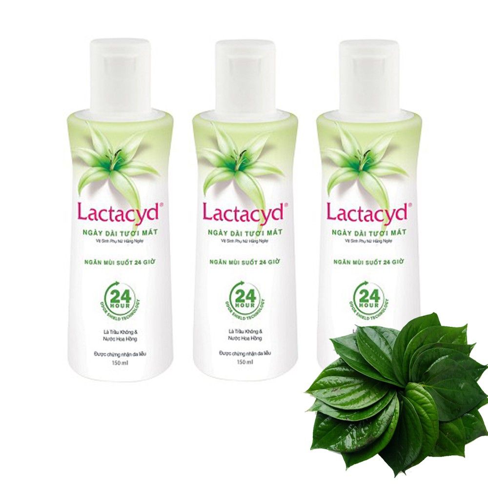 DUNG DỊCH VỆ SINH PHỤ NỮ LACTACYD TRẦU KHÔNG 150ml