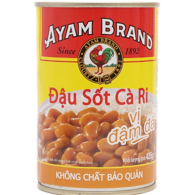 ĐẬU SỐT CÀ RI AYAM BRAND 425G