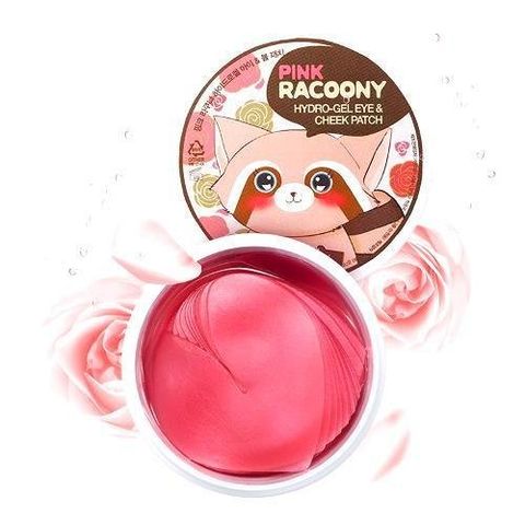  Mặt nạ mắt má Pink Racoony 