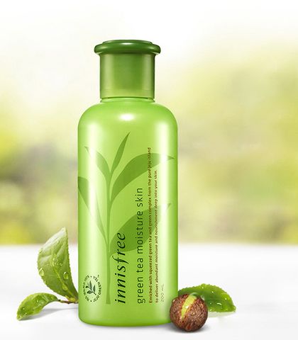  Nước hoa hồng Innisfree Green Tea Moisture Skin 