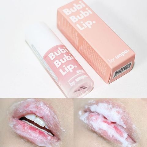  Tẩy tế bào chết môi Unpa Bubi Bubi Lip #001 