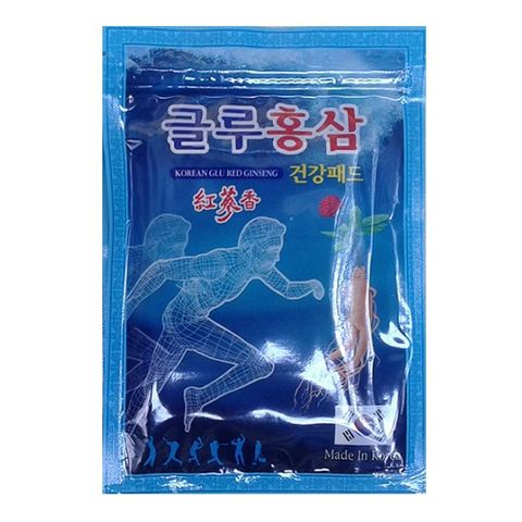  CAO DÁN HỒNG SÂM KOREAN GLU RED GINSENG 20 miếng (10 to + 10 nhỏ) 