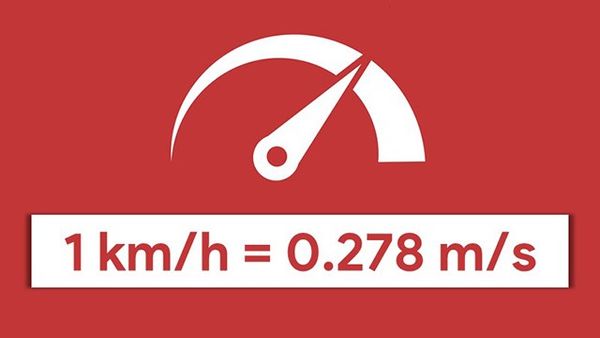 1 km/h bằng bao nhiêu m/s, mph, knot? Đổi km/h sang m/s chính xác nhất | Kilômét trên giờ