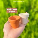  Chậu đất nung mini 5x5cm 