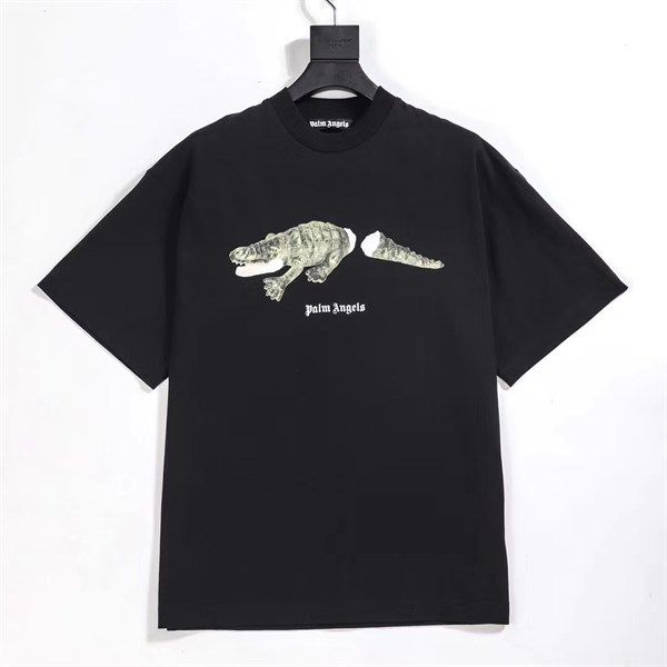Palm Angels Crocodile-print T-shirt (1:1)