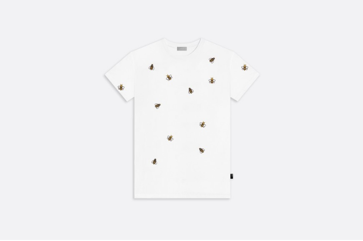 COTTON T-SHIRT, DIOR X KAWS BEES