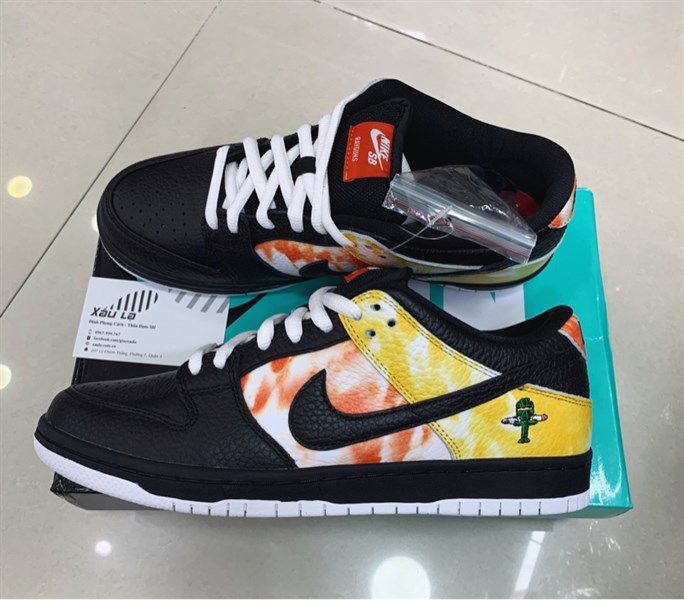 Sb Dunk low Raygun tie-dye black (PK)