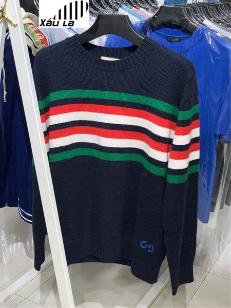 GC Striped wool alpaca sweater (best)