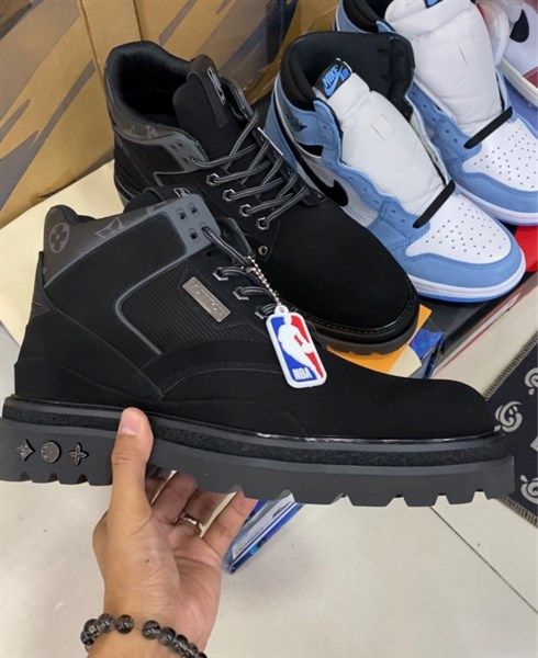LV x NBA Oberkampf Ankle Boot