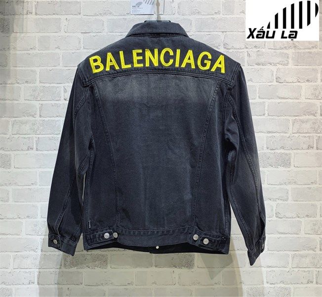 BALENCIAGA LOGO DENIM JACKET (1:1)
