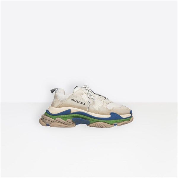 BALENCIAGA TRIPLE S TRAINER WHITE/NAVY (1:1)