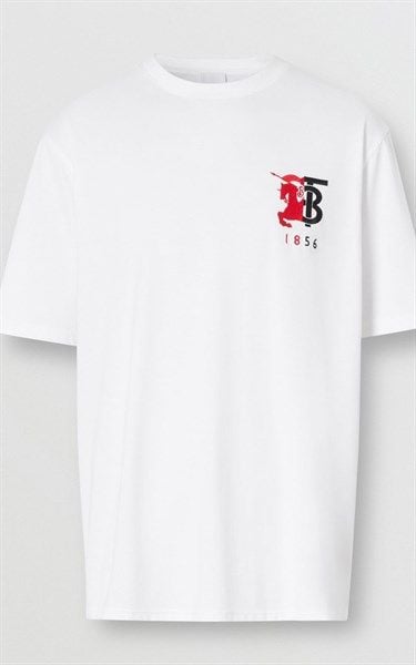 BBR Contrast Logo Graphic Cotton T-shirt (1:1)