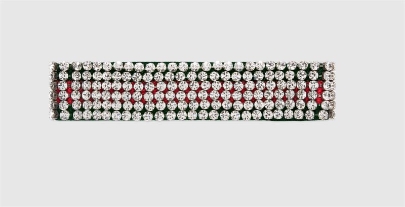 GUCCI Web headband with crystals (1:1)