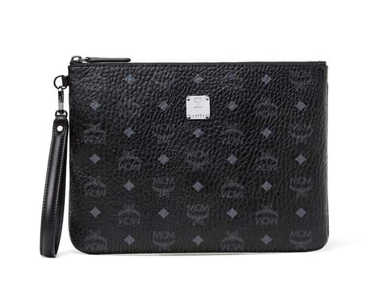 Mcm Zip Clutch Medium