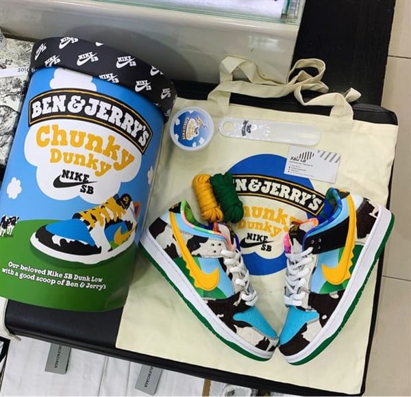 SB Dunk Low âBen & Jerryâs Chunky Dunkyâ (F&F packaging) (PK) â XẤU Láº
