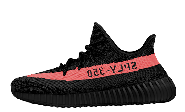 Yeezy Boost 350 V2 Black/Red (1:1)