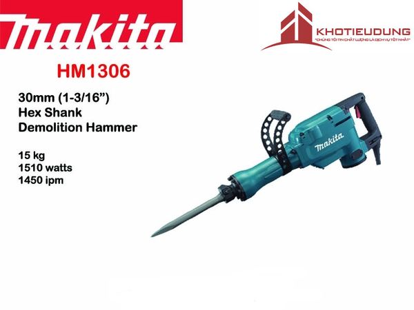 Đục bê tông mũi lục giác Makita HM1306 30mm